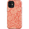 William Morris Pink & Rose iPhone 12 Mini Impact Case