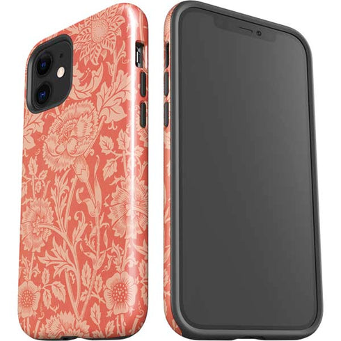 William Morris Pink & Rose iPhone 12 Mini Impact Case