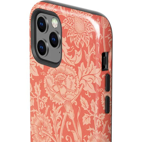 William Morris Pink & Rose iPhone 12 Pro Impact Case