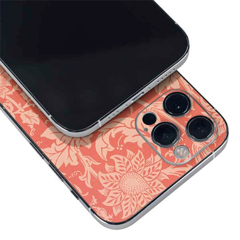 William Morris Pink & Rose iPhone 12 Pro Skin