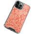 William Morris Pink & Rose iPhone 14 Pro Clear Case