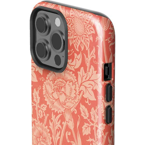 Pink & Rose by William Morris iPhone 15 Pro Max Impact Case