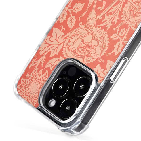 Pink & Rose by William Morris iPhone 15 Pro Max MagSafe Case