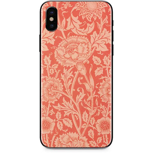 William Morris Pink & Rose iPhone 8 Skin