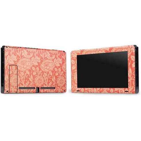 William Morris Pink & Rose Nintendo Switch Bundle Skin