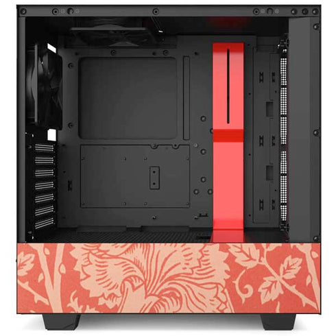 William Morris Pink & Rose NZXT H510 Compact ATX Mid-Tower Case Skin