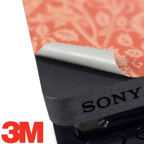 William Morris Pink & Rose PS4 Pro Bundle Skin