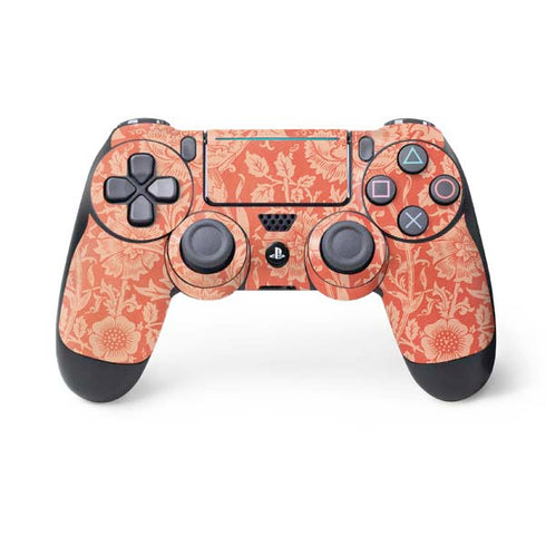 William Morris Pink & Rose PS4 Pro/Slim Controller Skin