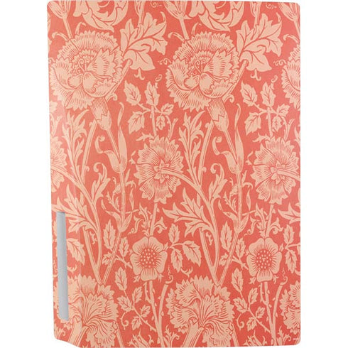 William Morris Pink & Rose PS5 Console Skin
