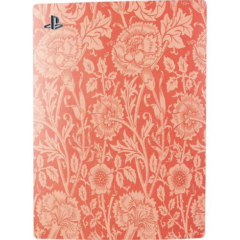 William Morris Pink & Rose PS5 Digital Edition Console Skin