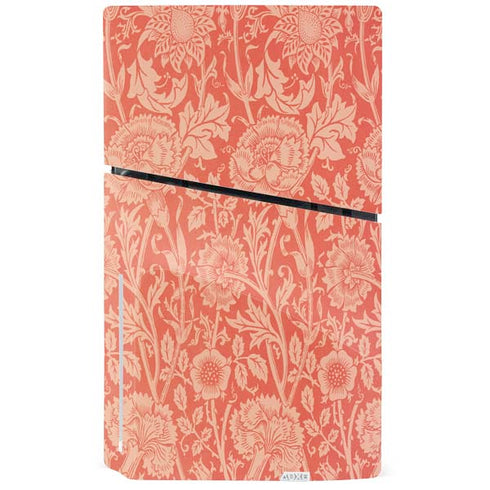 Pink & Rose by William Morris PS5 Slim Disk Console Skin
