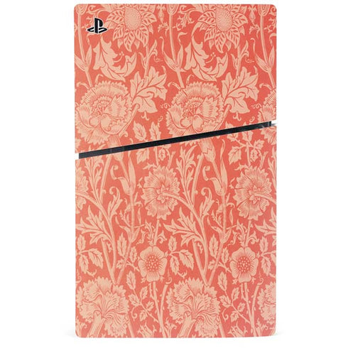 Pink & Rose by William Morris PS5 Slim Digital Edition Bundle Skin
