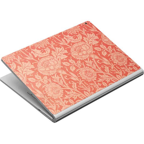 William Morris Pink & Rose Surface Book Skin