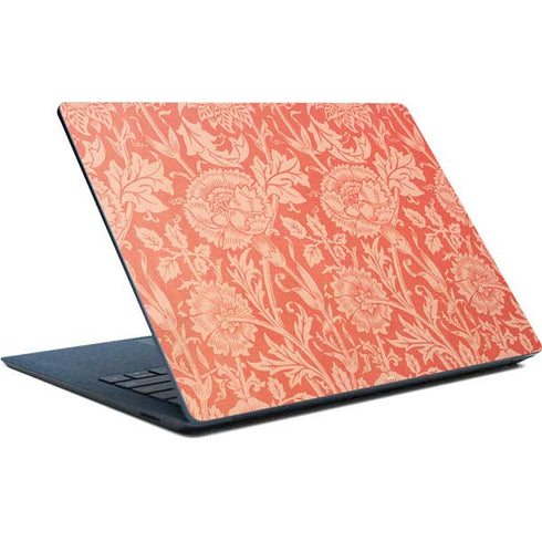 William Morris Pink & Rose Surface Laptop Skin
