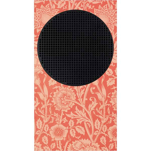 William Morris Pink & Rose Xbox Series S Console Skin