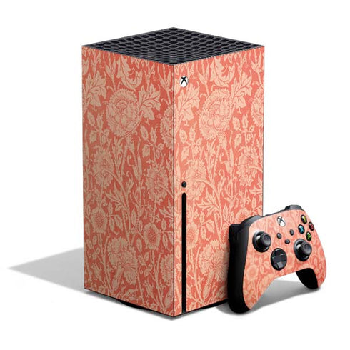 William Morris Pink & Rose Xbox Series X Bundle Skin