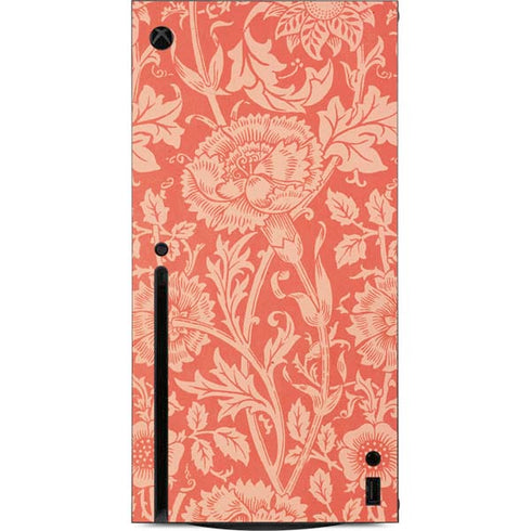 William Morris Pink & Rose Xbox Series X Console Skin