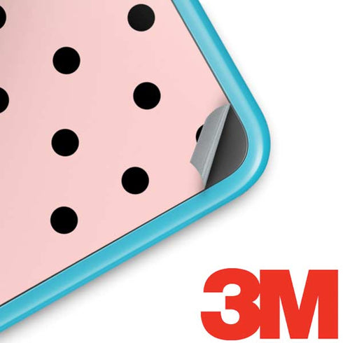Pink and Black Polka Dots Nintendo 2DS XL (2017) Skin
