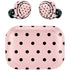 Pink and Black Polka Dots Amazon Echo Buds Skin