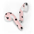 Pink and Black Polka Dots Apple AirPods 2 Skin