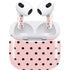 Pink and Black Polka Dots Apple AirPods (3rd Gen 2021) Skin