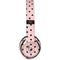 Pink and Black Polka Dots Beats Solo 2 Wired Skin