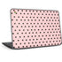 Pink and Black Polka Dots HP Chromebook Skin