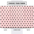 Pink and Black Polka Dots Dell Vostro Skin