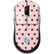 Pink and Black Polka Dots G Pro Wireless Gaming Mouse Skin