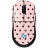 Pink and Black Polka Dots G Pro Wireless Gaming Mouse Skin