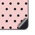 Pink and Black Polka Dots Galaxy A14 5G Skin