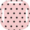 Pink and Black Polka Dots Galaxy Buds Live Skin