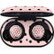 Pink and Black Polka Dots Galaxy Buds Skin