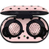 Pink and Black Polka Dots Galaxy Buds Skin