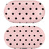 Pink and Black Polka Dots Galaxy Buds Skin