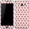 Pink and Black Polka Dots Galaxy J3 Skin