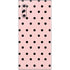 Pink and Black Polka Dots Galaxy Note 10 Skin