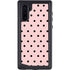 Pink and Black Polka Dots Galaxy Note 10 Waterproof Case