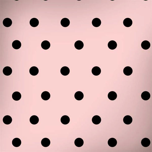 Pink and Black Polka Dots Galaxy Note 8 Skin