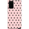 Pink and Black Polka Dots Galaxy Note20 5G Pro Case