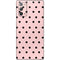 Pink and Black Polka Dots Galaxy Note20 5G Skin