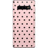 Pink and Black Polka Dots Galaxy S10 Plus Skin