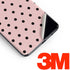 Pink and Black Polka Dots Galaxy S10 Skin