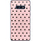 Pink and Black Polka Dots Galaxy S10e Skin