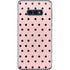 Pink and Black Polka Dots Galaxy S10e Skin