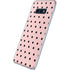 Pink and Black Polka Dots Galaxy S10e Skin