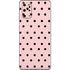 Pink and Black Polka Dots Galaxy S20 Plus Skin