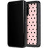 Pink and Black Polka Dots Galaxy S20 Plus Waterproof Case