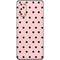 Pink and Black Polka Dots Galaxy S20 Skin