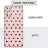 Pink and Black Polka Dots Galaxy S20 Skin